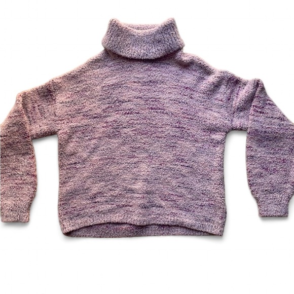 Art Class Girls Size L(10/12) Winter Marled Turtleneck Pullover Sweater. - Picture 1 of 5